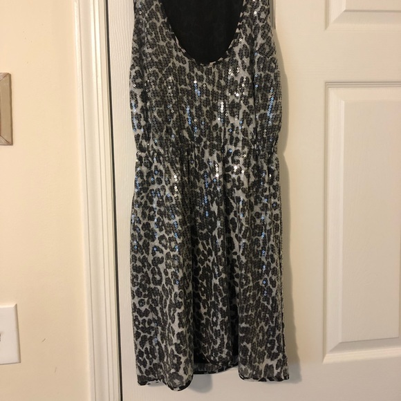 💎gorgeous sparkly animal leopard print dress! 👗 - Picture 1 of 6